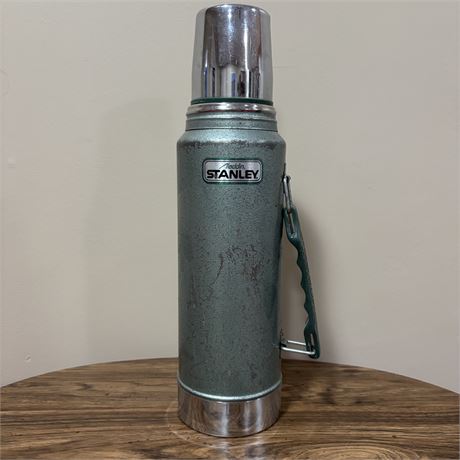 Vintage Aladdin Stanley Green Thermos