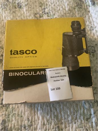 Tasco Quality Fully Coated Optics Vernaut Binoculars Model 312 In Original Box