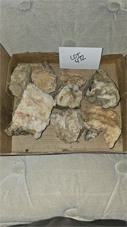 Mixed Size Quartz Rocks