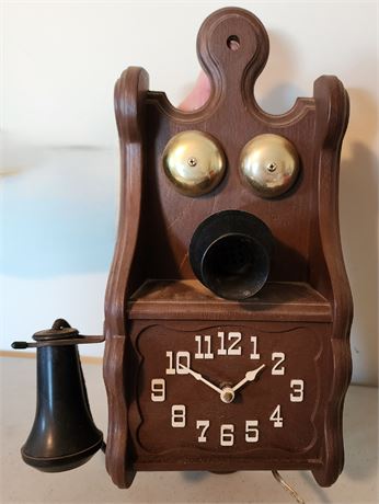 Spartus Corporation Electric Phone Clock