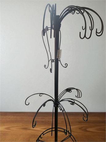 Black Metal Umbrella Display Rack/Stand