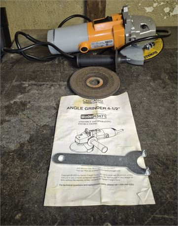 Chicago Angle Grinder