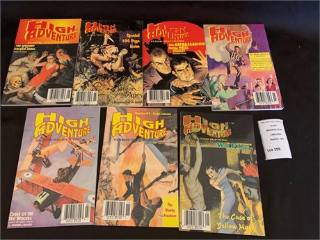 High Adventure Book Lot of 7