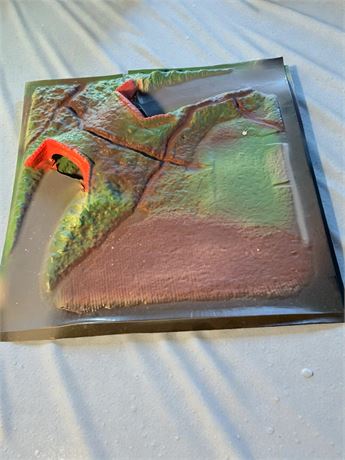 Model Toy Train Landscape/Scenery 3D Diorama Terrain Layout Pieces - 1 Box