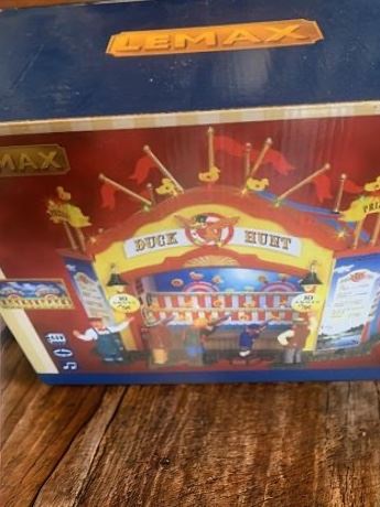 Lemax Duck Hunt Carnival Game 64487 From 2006 Retired Original Box