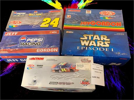 Jeff Gordon NASCAR Die Cast Cars: 1999 Star Wars Episode I Pepsi Car