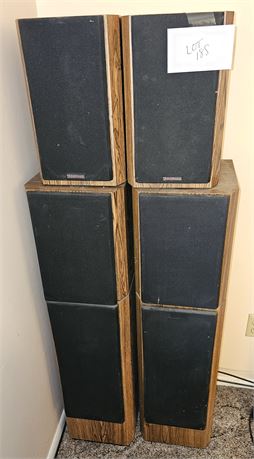 Vintage Venturi Speakers