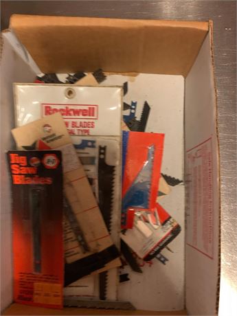 Saw Blade Lot - Jigsaw/Sabre Saw - Black & Decker, Rockwell, American Tool Group