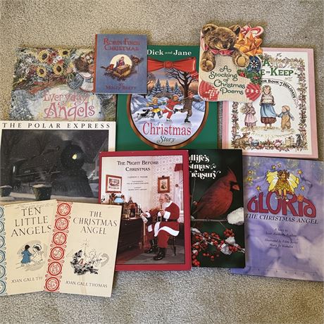 Collection of Children's Vintage Christmas Storybooks