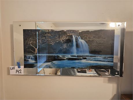 Light Up & Sound “Waterfall Scene” Wall Art