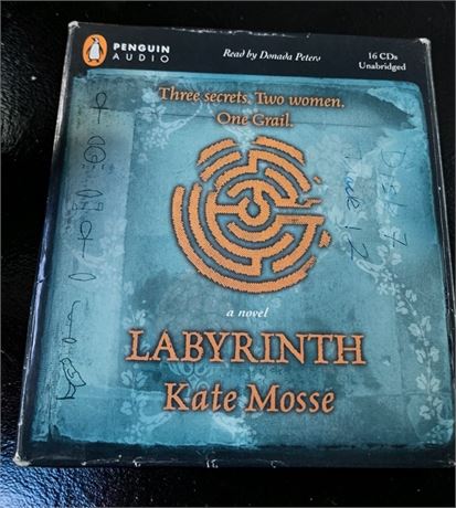 Audiobook Lot - Labyrinth By Kate Mosse, Rich Dads Guide to Becoming Rich & More