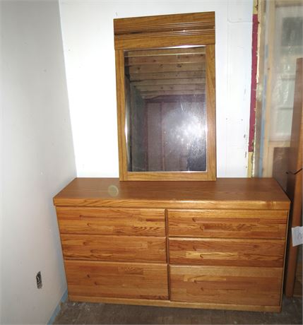 Dresser, Wall Mirror