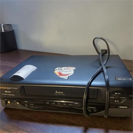 Symphonic SE436G 4-Head VHS Video Cassette Recorder