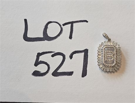 Sterling CZ Pendant