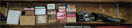 Large Lot Of Staple Guns, Staples, Air Staple Guns