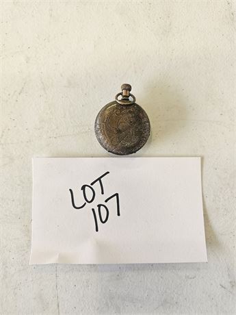 Antique Silverplated Pocket Watch Case (Case Only)
