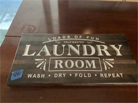 Laundry Room Wall Decor Loads Of Fun - Help Wanted