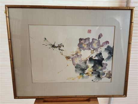 Asian Watercolor Painting