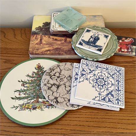 Mixed Lot of Trivets and Coasters