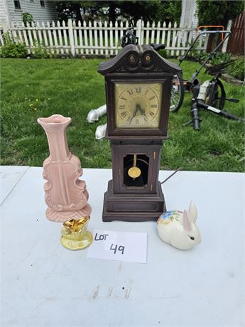 Vintage Wall Pocket, Boyco Electric Clock & More