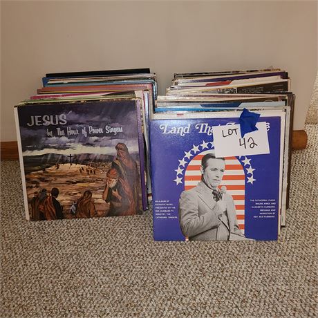 Mixed Album Lot: Soul / Religious / Country & More