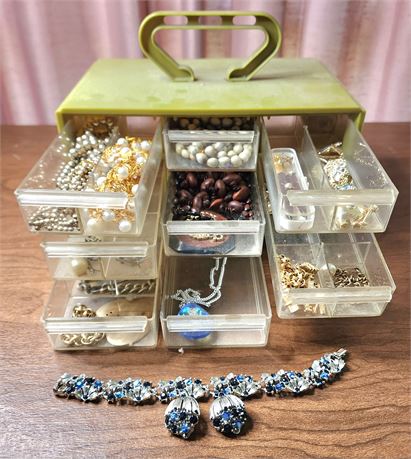 Box of Costume Jewelry