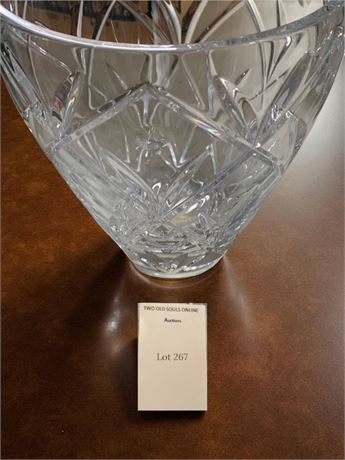 Mikasa Glass Versailles Biscuit Barrel 6 Inches Tall - VIntage