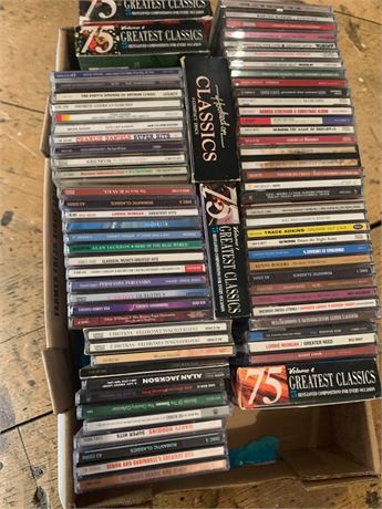 Vintage CD Lot - Country Music, Classical & Special Compilations