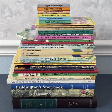 Children's Books - Vintage and Contemporary, Hard and Softcover