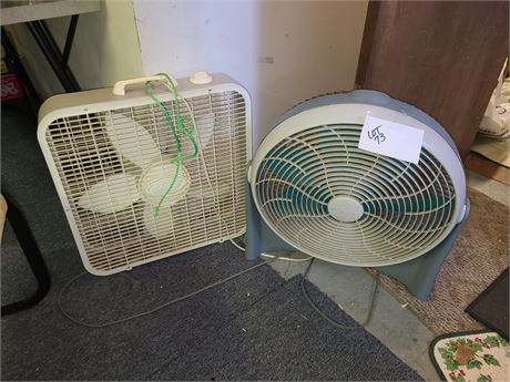 Lakewood & Lasko Floor Fan's