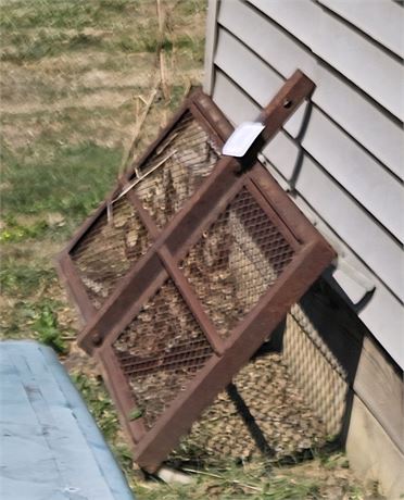 Trailer Hitch Metal Luggage / Cooler Rack