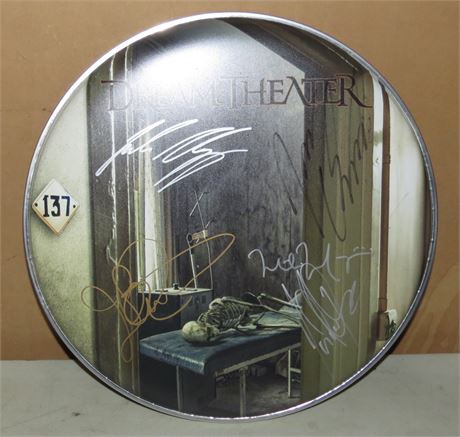 Dream Theater Autographed Sign