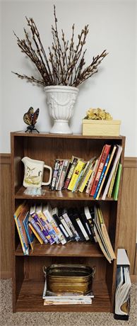 Bookshelf W/Contents