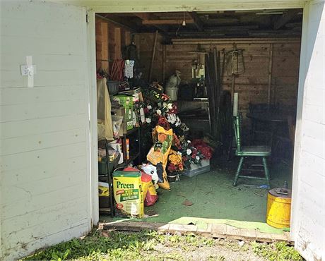 Large Shed Cleanout- Hand Tools, Hardware, Lawn & Garden, & So Much More