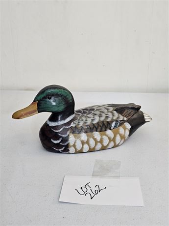 Vintage "Mallard" Carved Wood Duck Decoy