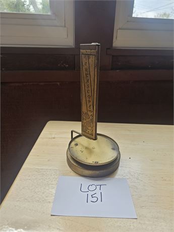 1920's Artascope Antique Brass Optical Toy Collectible
