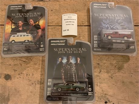 Greenlight Hollywood 1967 Volkswagen Samba Bus,1968 Ford F-100 Cars
