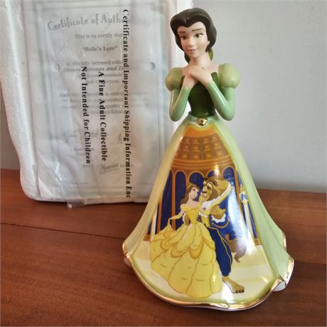 "Belle's Love"~Heirloom Porcelain Bell Collection w/COA