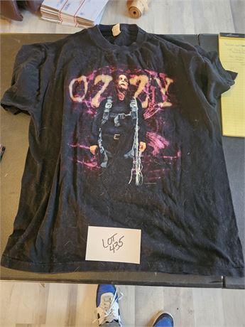 Ozzy Osbourne XL Concert T & Breaking Benjamin Concert T 2018 Size Med