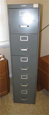 5 Drawer File Cabinet