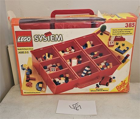 Lego System Lego's With Store Chest