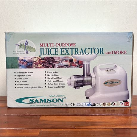 New Samson Multi-Purpose Juice Extractor