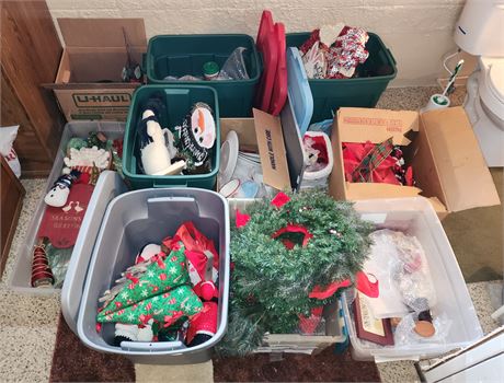 Huge Christmas Cleanout Lot