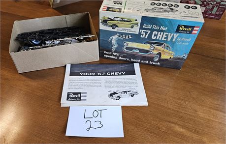 Revell 1/25 Scale 57 Chevy Parts/Pieces