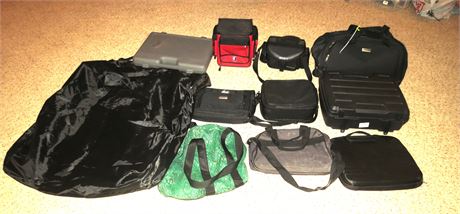 Assorted Bags and Cases
