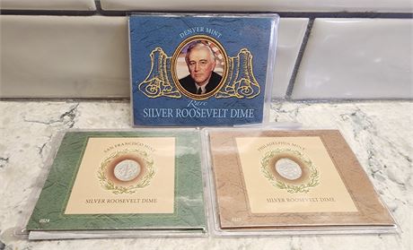 Silver Roosevelt Dimes