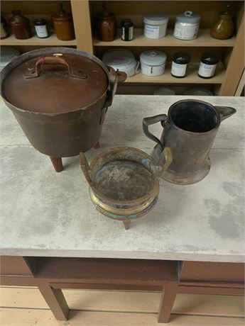 Chinese Incense Burner/Censor With/Cloisonné Enamel On Bronze,