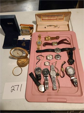 Watch & Timepiece Lot