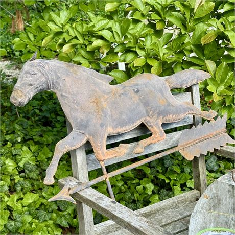 Vintage Style Horse Weathervane Yard Decor
