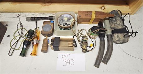 Mixed Game Calls- Wild Turkey, Deer & Duck Calls